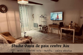 Studio Oasis de paix centre Aix en Provence